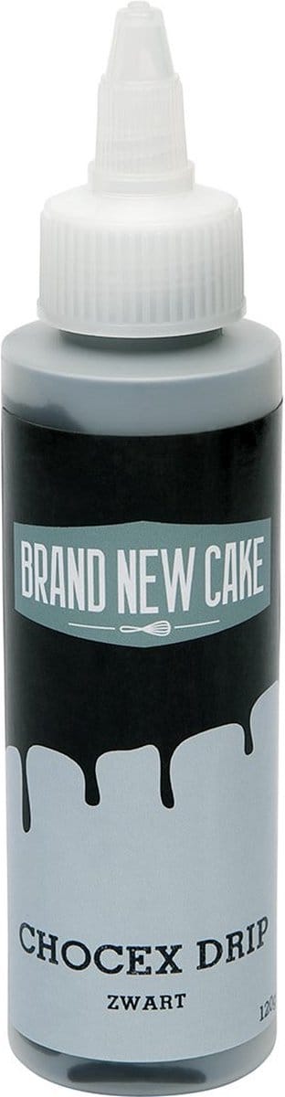 BrandNewCake® Chocex Drip Zwart 120gr - Cake Drip - Taartdecoratie - Taartversiering