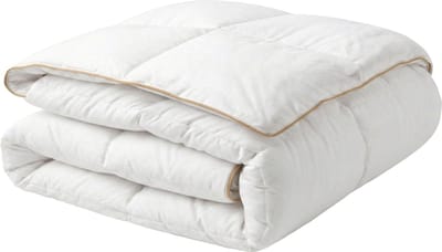 EIGER - Dekbed medium warm - Wit - 220 x 240 cm - Eendendons