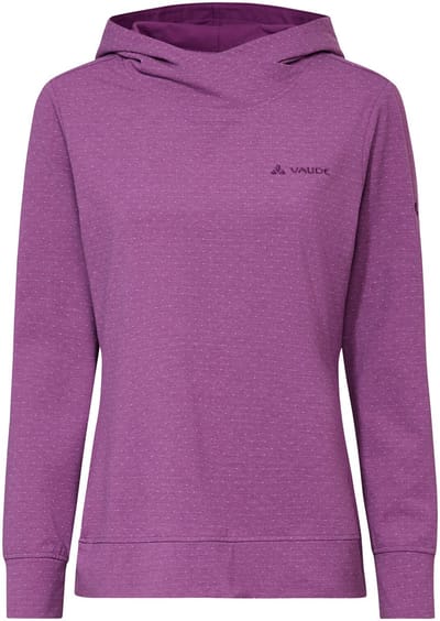 VAUDE Tuenno trui, trui, dames outdoor sporttrui, capuchon, regular fit