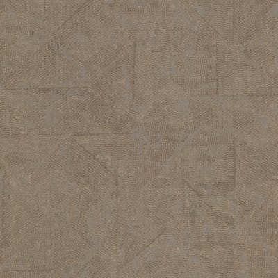 Exclusief luxe behang Profhome 369748-GU vliesbehang licht gestructureerd design mat bruin bronzen grijs 5,33 m2