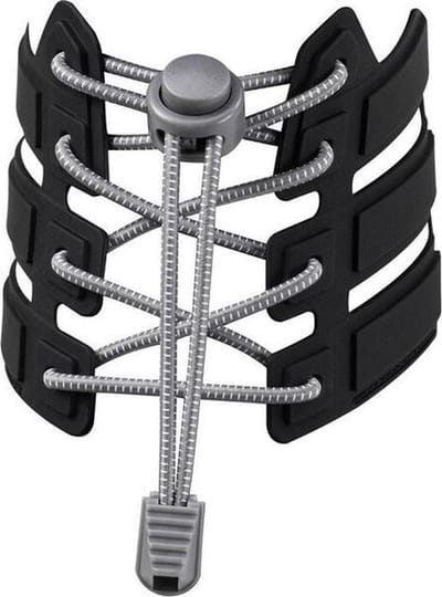 KELERINO. Elastische Veters - Lock - Hardlopen - Sport Veters - Donker Grijs