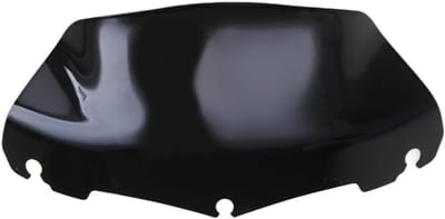 Motorfiets Windscherm - Voorruit Deflector - Comfortabel Rijden - Dubbele Bell Design - 1996-2013 - Zwart