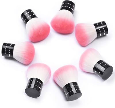 Nagelverwijderaar borstel voor acryl & UV gel polish nail art decor stofpoeder reiniger of cosmetische gezichtsborstel make-up manicure foundation
