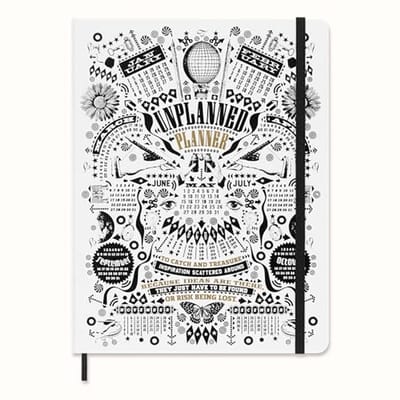 XL Weekplanner Harde Kaft - Ongeplande Planner voor Creatieve Geesten