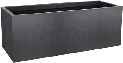 EDA plantenbak BASALT UP, lengte: 795 mm, antraciet