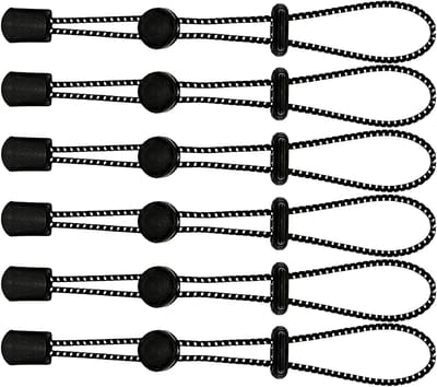 6 Stuks Elastische Koorden Voor Wandelstokken - Rugzakbevestiging Voor Trekkingstokken - Multifunctioneel Outdoor Accessoire - Wandelen En Kamperen