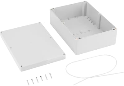 Aansluitdoos Elektronica - Waterdichte Behuizing - Bescherming Componenten - Hoge Hardheid ABS - 263x185x95mm - Wit