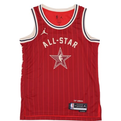 Basketbaltanktop voor heren NBA All Star Game 2024 Dri-fit Swingman Jersey nr. 35 Kevin Durant Team West Team Crimson
