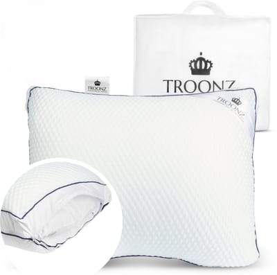 Troonz Hoofdkussen Dreamscape Plus 60x70 cm - Aanpasbaar Hoofdkussen - Ondersteuning voor Iedere Slaper