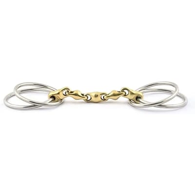 Mors 3 of 4 ringen voor paard met ballen Jump'In