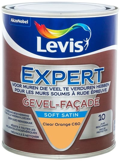 Levis - Expert Gevel Mix - Clear Orange C60 - Mengverf - 1 L