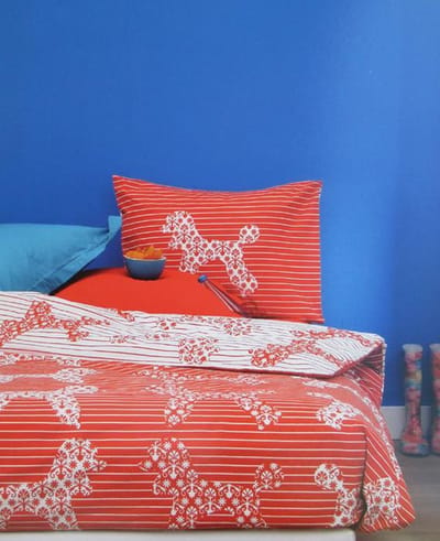 Beddinghouse Vito Dekbedovertrek - Litsjumeaux - 240x200/220 cm - Rood