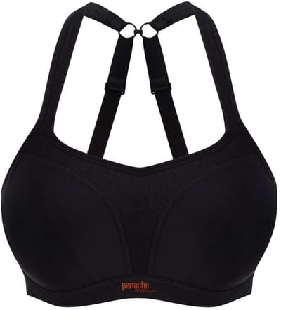 Panache - Power Sport BH met beugel - Zwart - 70I