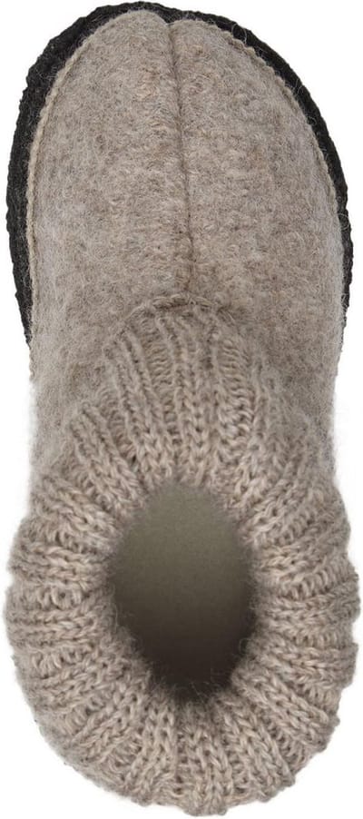 Bergstein Cozy Sloffen - Pantoffels voor dames, heren en kinderen - 100% Zuiver scheerwol - Beige