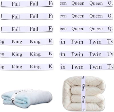 12 Stuks Elastische Organisatortjes voor Bedlakens - Ideaal voor Kasten, Opbergruimte en Bedden van Volle, Koningin, en Tweepersoonsformaat