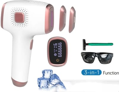 laser ontharing – permanente ontharing – thuisgebruik – definitief ontharen – pijnloos met ice cooling – ontharingsapparaat – voor mannen en vrouwen – laser en lichtontharing-3 in 1