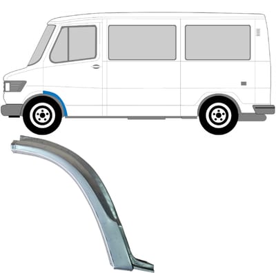 Reparatiepaneel voorspatbord voor Mercedes T1 207-410 1977-1995 / Links