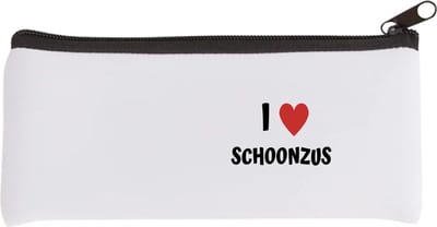 Akyol - i love schoonzus Etui - Zus - de liefste schoonzus - verjaardag - cadeautje voor zus - zus artikelen - kado - geschenk - 20 bij 9 cm