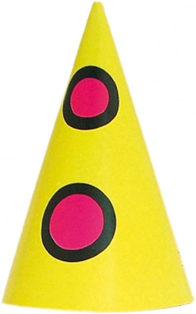 Folat Bumba Feesthoedjes - 16x stuks - papier/karton - verjaardag hoedjes - voor kinderen