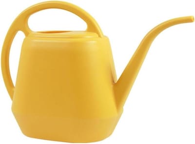 Plastic Gieter - Waterkruik Planten - Planten Water Geven - Lange Nauwkeurige Tuit - 2 Liter Capaciteit - Geel