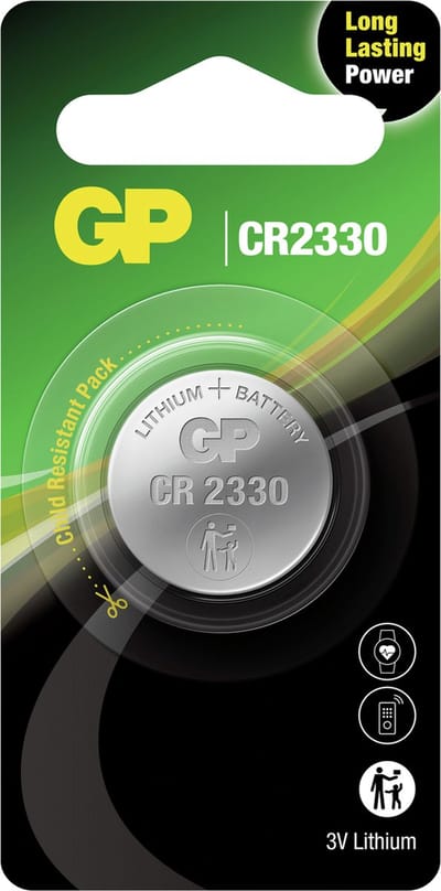 Gp Cr2330 Lithium Knoopcel
