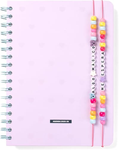 Famanu Wonder Schoolagenda 2025-26, weekoverzicht, met weekplanner, iets magisch wacht op mij