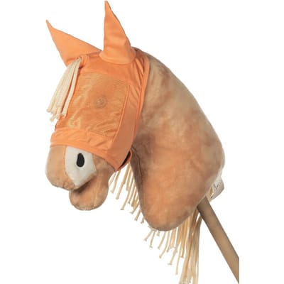 HKM Hobby Horse vliegenmasker - oranje