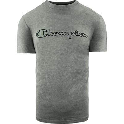 Champion Logo Heren Grijs T-Shirt