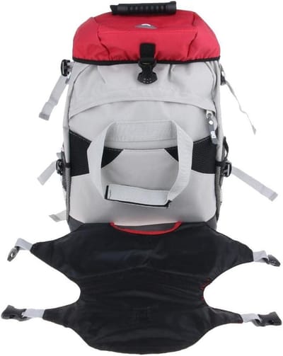 Skate Rugzak - Schoenentas Sportuitrusting - Vervoer Sportkleding - Dubbele Draagopties - 45x32x18cm - Rood