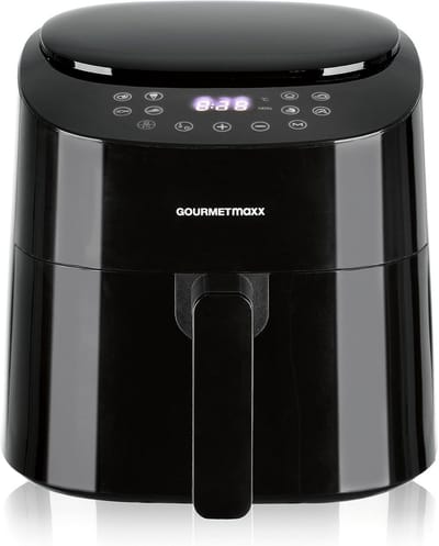 Heteluchtfriteuse 4,5L - 1400W met 8 Kookprogramma's voor Gezonde Bereidingen