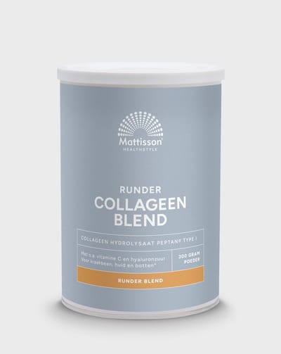 Mattisson - Runder Collageen Poeder Peptan® Blend - Vanille smaak - 300 Gram