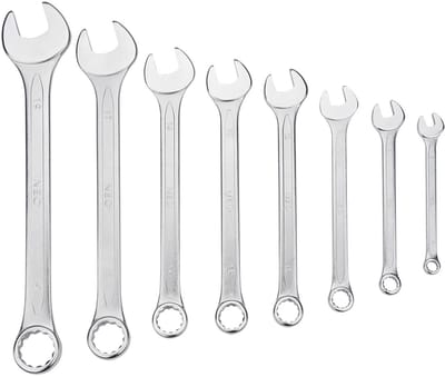 NEO Steek/ringsleutelset 6-19 mm, 8 dlg
