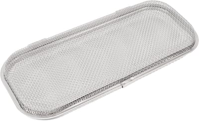 Vaatwasser Bestekmand - Roestvrijstaal Mandje - Bestek Reinigen - Geoptimaliseerd Maasontwerp - 29 x 14 x 4 cm - Zilverkleurig