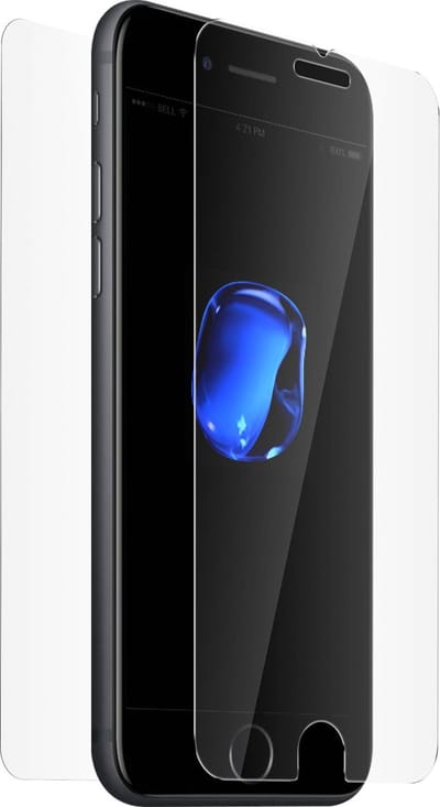 Bigben Connected, Screenprotector geschikt voor iPhone 8 - [Voor & Achter] Tempered Glass, Transparant