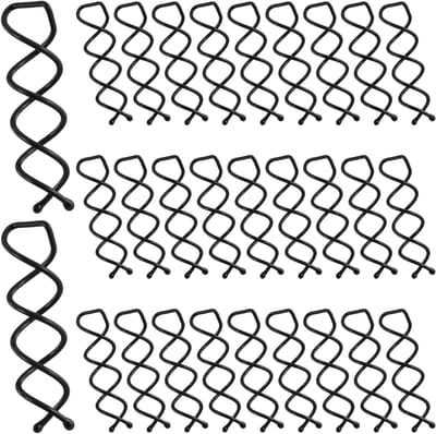 30 Stuks Spiral Haarspelden van 5 cm voor Updo Hairstyling, Rotating Haaraccessoires en DIY Haarstijl