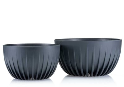 HowHomely Stripped Eco - Plantenbak Set - Recyclage - Weerbestendig