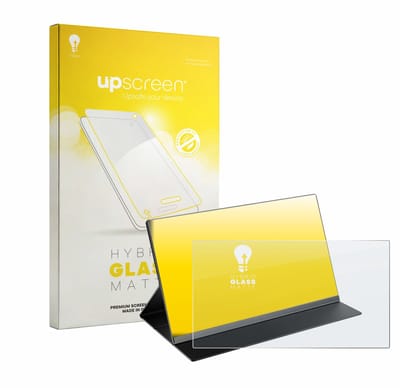 upscreen - Screenprotector voor Laptomo 15.6" draagbare monitor - Folie Beschermfolie Beschermglas matte