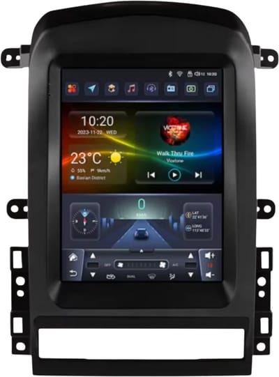 Autoradio met bluetooth - Carplay - Voor Chevrolet Captiva Sport (2006-2012) - Geschikt voor Apple en Android - Stereo - Navigatie - Navigatiesysteem auto - 3GB 32GB