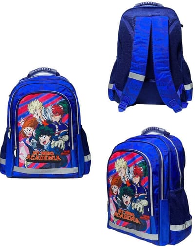 My Hero Academia - Rugzak - Schooltas - 42 cm hoogte - 3 vakken - A4 map formaat - Kwalitatief Hoogwaardig model