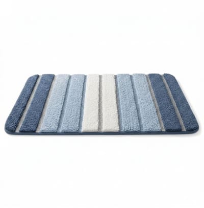 DnA® Badmat - Badmat Antislip - Douchemat - Blauw - 60cm x 40cm x 2cm