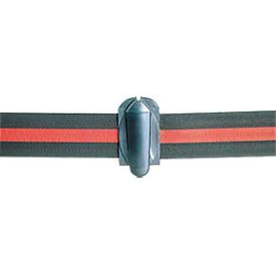 Trekbandverbinding voor afzetpaal met trekband, zwart