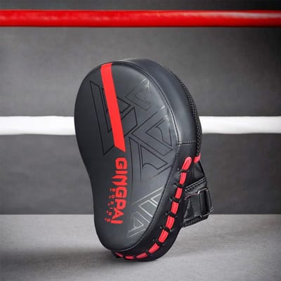 Cibles de Boxe Professionnelles Sac de Frappe Robuste Gants d'Entraînement Sanda Protection pour Pieds Équipement de Sparring pour Combattants 1 piece gray