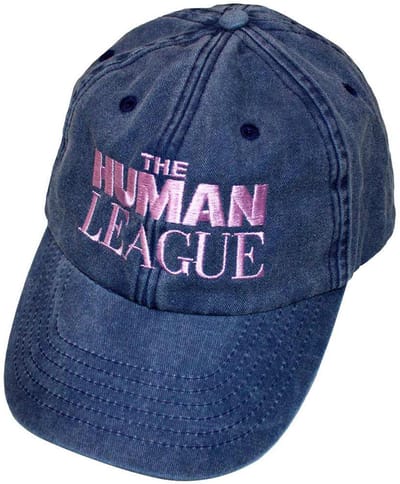 The Human League - Logo Baseball pet - Blauw