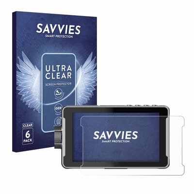 Savvies - Screenprotector voor Viltrox DC-550 Pro - Folie Beschermfolie transparant 6 Stuks