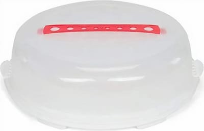 patisse-taartdoos-36-x-15-cm-transaparant-rood