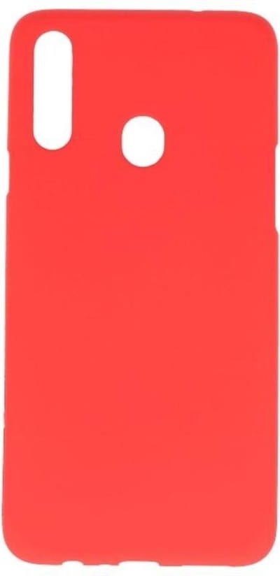 Hoesje Geschikt voor de Samsung Galaxy A20s - Backcover Color Telefoonhoesje - Rood