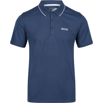 Regatta Heren Maverick V Actief Poloshirt (Maanlicht Denim)