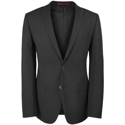 Roy Robson Colbert Slim Uni Color Mix and Match Zwart / male