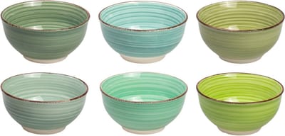 Studio Tavola Kleine Kommen Summer Green ø 12 cm - 6 stuks