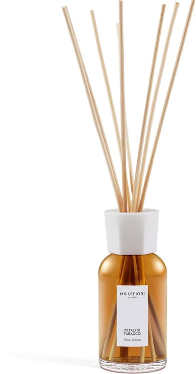 Millefiori Milano - Geurstokjes 250 ml - Petali di Tabacco - 4 tot 5 maanden